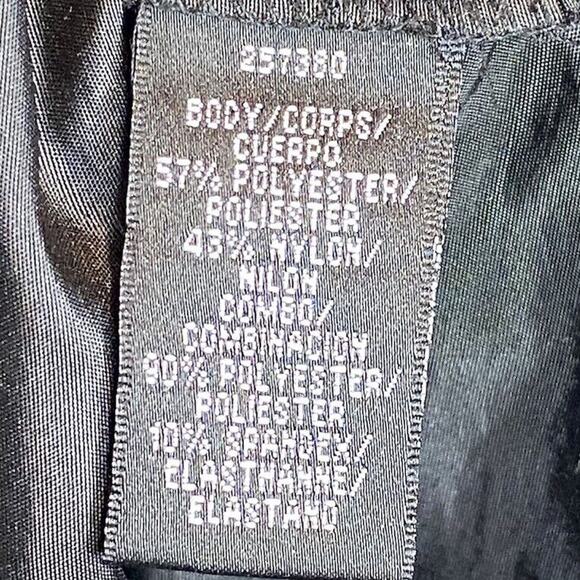 Beaded Embroidery Satin Velvet Evening Jacket XL Formal Party Dark Elegance Y2K - Picture 5 of 9